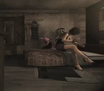 Айлин в своём вечернем платье