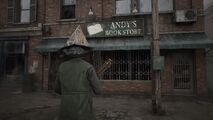 Andy's Books in Bloober Team's Silent Hill 2.