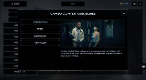 Website interface.