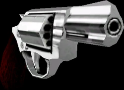 Maria's revolver.