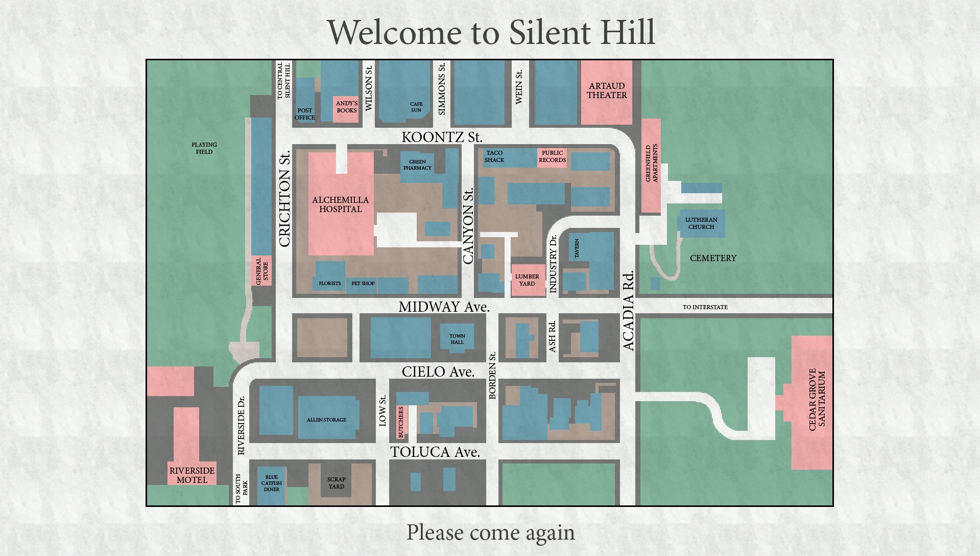 Simmons Street Silent Hill Wiki Fandom