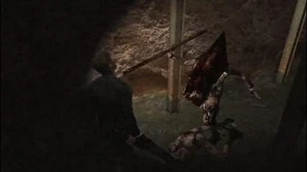 Silent Hill 2 - James and Pyramid Head are finally friends