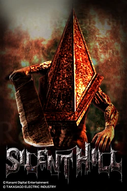 Pyramid Head promotional art.