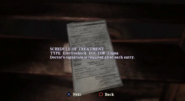 Treatment Schedule | Silent Hill Wiki | Fandom