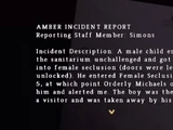 Amber Incident