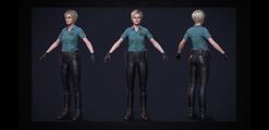 Cybil Bennett character model.