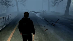 One of the locations of the pickaxe.