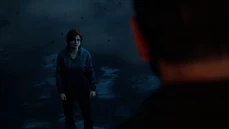 Announcing her murderous intentions.