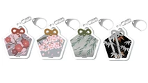 Omamori acrylic keychains.