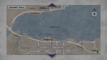 Map of Silent Hill.