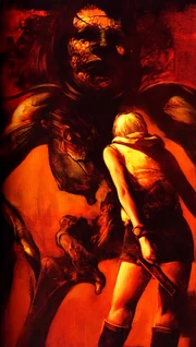 Хизер противостоит Богу, иллюстрация из новеллы