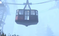 The tram.