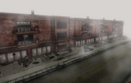 Wood Side Apartment building.