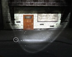 The clinic entrance.