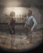 Айлин и Ричард в коридоре