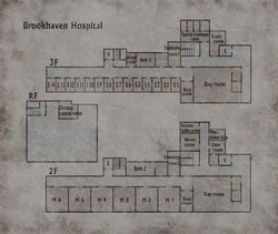 Map of Brookhaven Hospital.