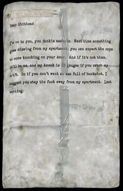 Angry Letter