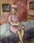 A painting of Rachael by her lover.