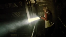 Heather heads to Leonard's cell