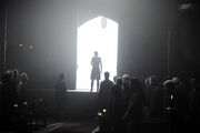 Rose confronts the cultists in the church.