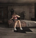 Айлин смотрит фильм ужасов