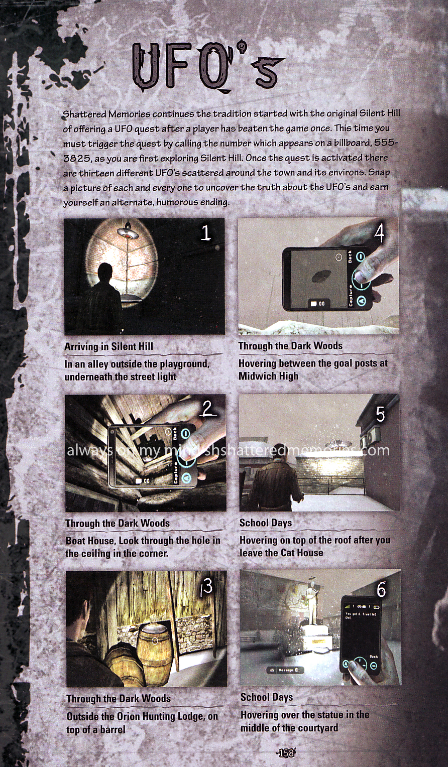 Silent Hill: Shattered Memories Secrets and Unlockables