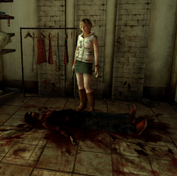 Angela's model in Silent Hill 3.