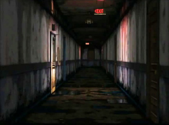 In Silent Hill 2, James enters a room containing a mannequin