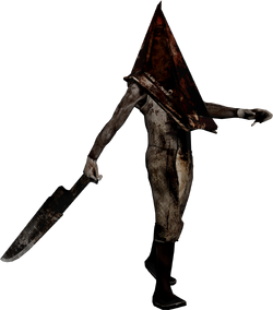 Commissioned/custom Made Metal Pyramid Head's Great Knife