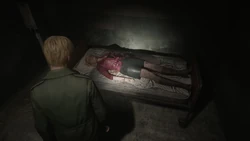 James finds Maria deceased.