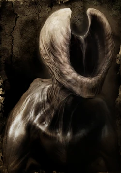 Atrophied.