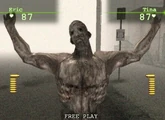 A Gum Head attacking.