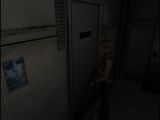 The poster that says "Silent Hill 2".