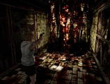 Silent-hill-3.jpg (315 KB) Heather aiming her gun at the Glutton blocking her way home.