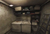 Laundry room.