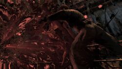 Murphy knocking over a Tormented Soul to slow down the Void.