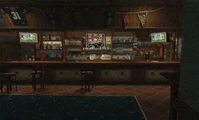 Sports Bar Interior.