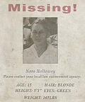 Nora's missing poster.