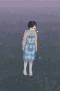 Cheryl Mason (the wobbly, unstable graphics are caused by PlayStation jitter, a trait of PS1 games and early 3D graphics).