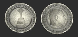 Model of the coin.