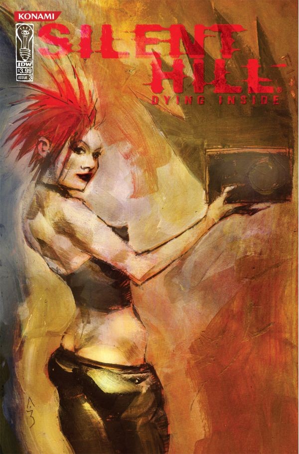 サイレントヒル dying inside コミック silent hill Silent Hill Dying Inside #4 ASHLEY WOOD Cover V 1 FN