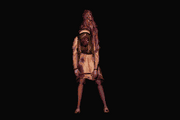 A Puppet Nurse attacking in Play Novel: Silent Hill.