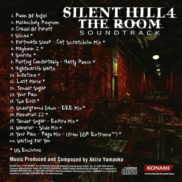 Soundtrack - Silent Hill 4: The Room - Original Soundtrack [Audio