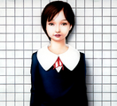 Alessa drawn by Trevor Brown for the CD cover of the Japanese edition of Silent Hill.