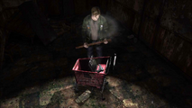 A satire of guns in Silent Hill 2.