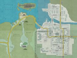 The full Downpour map.
