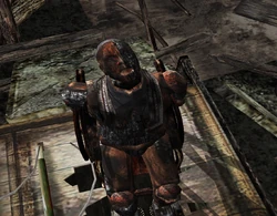 The charred doll re-assembled by Henry.