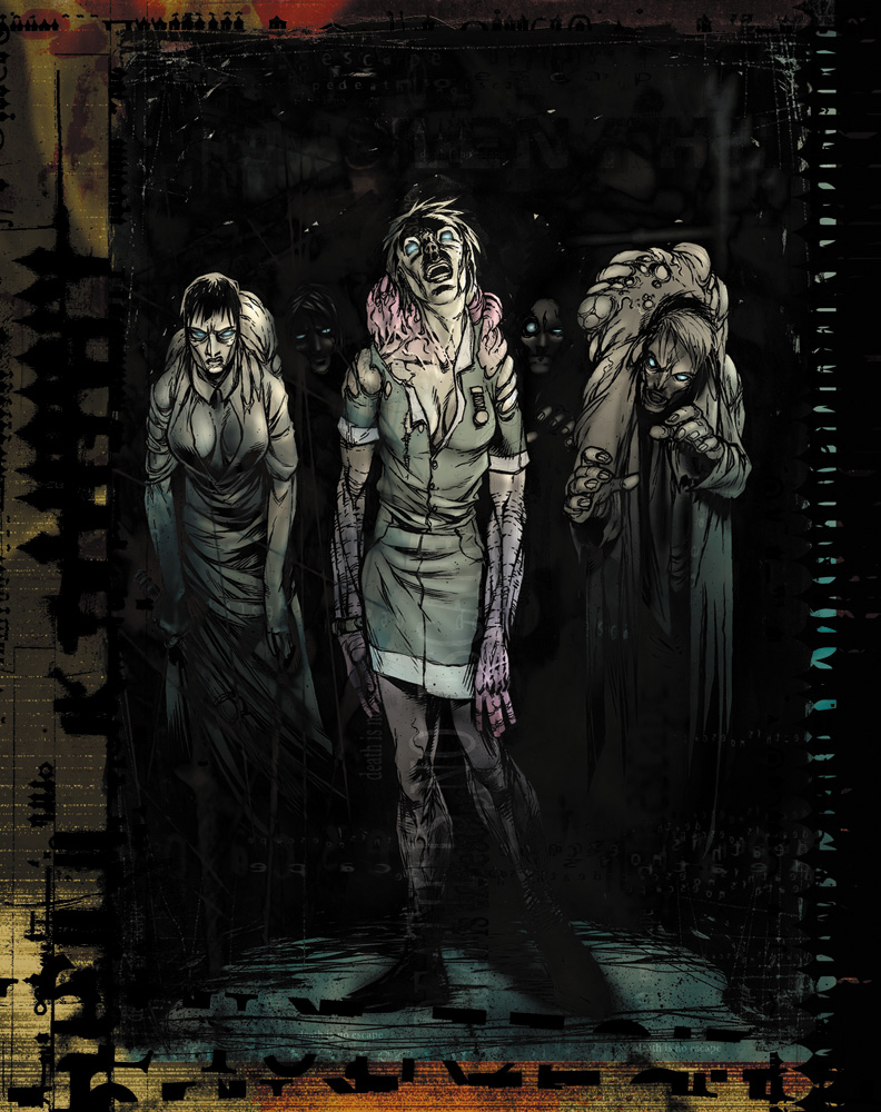 I designed a cover for a Silent Hill collection using Takayoshi Sato's  concept arts for Silent Hill 2! : r/silenthill