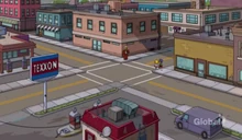 «Текссон» в «Симпсонах»