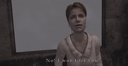 Maria is furious at James ("Leave").